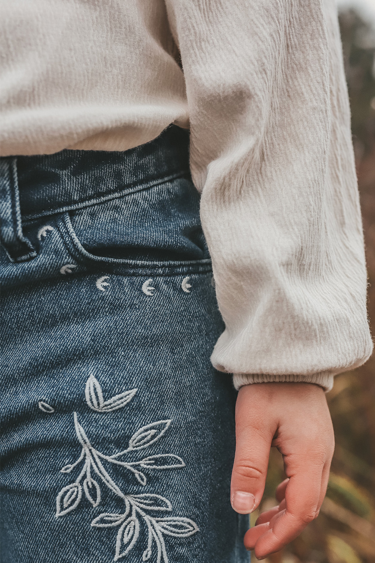 Bluse "Wavy" | Birch