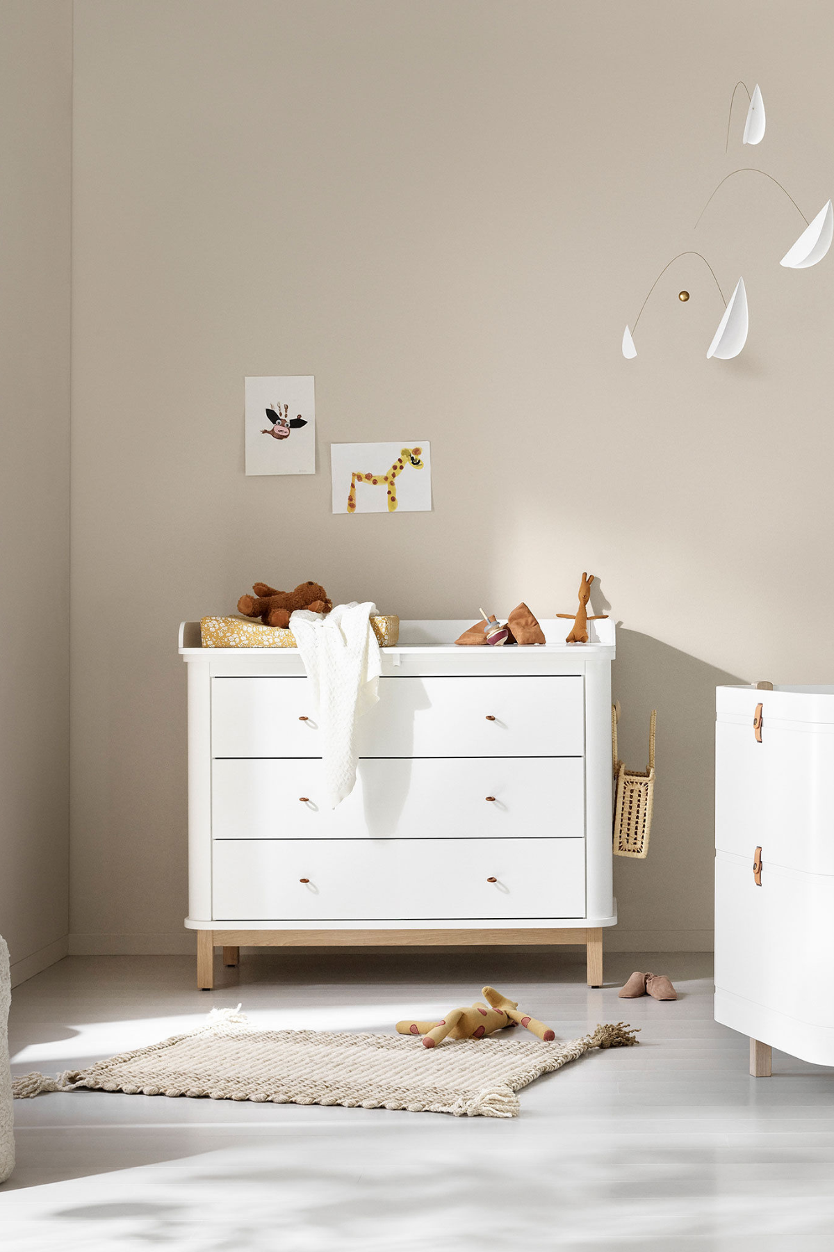 Wickelaufsatz "Wood" | verschiedene Farben