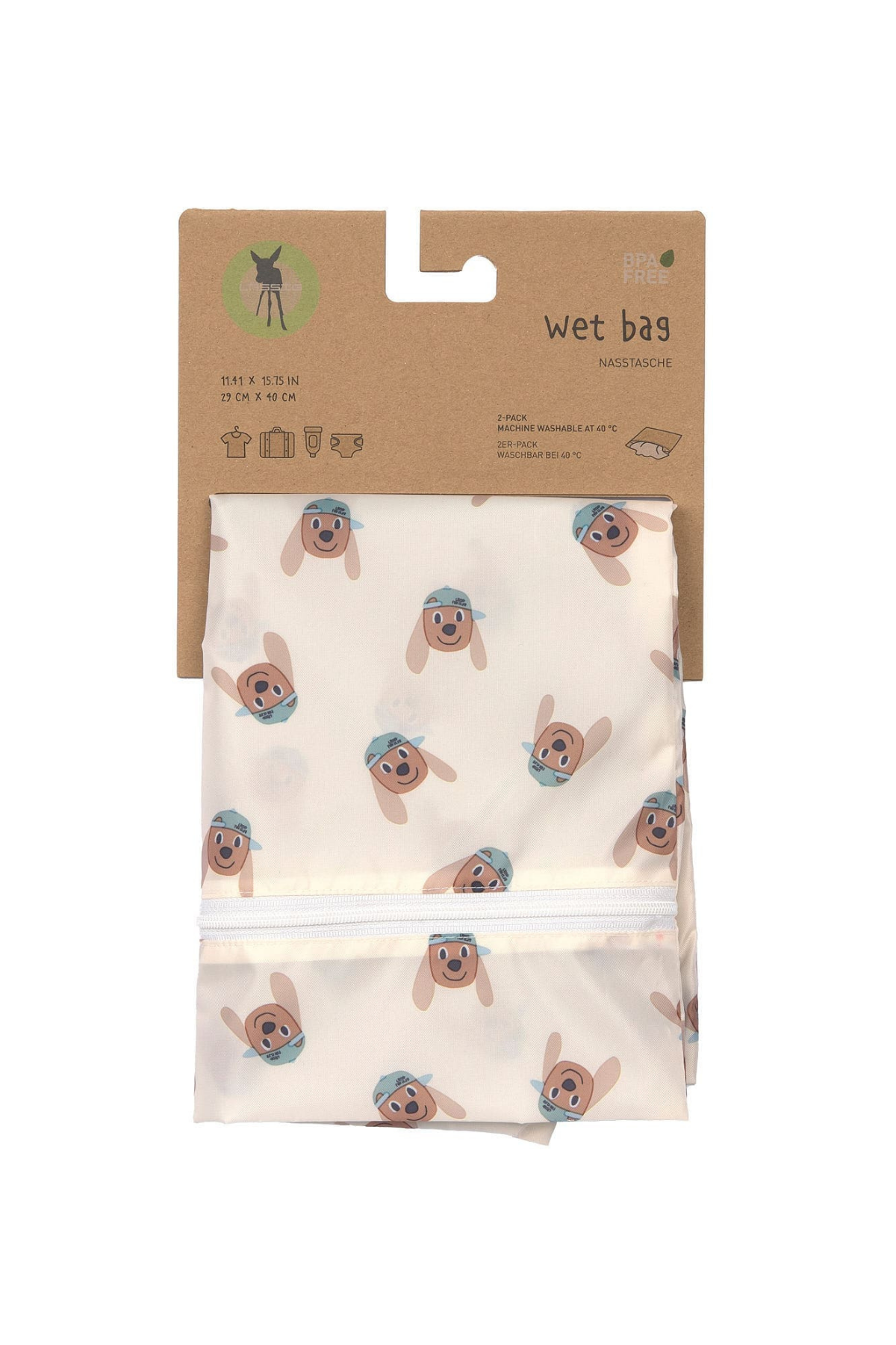 2er Pack: Wet Bag "Tiny Team" | Dog