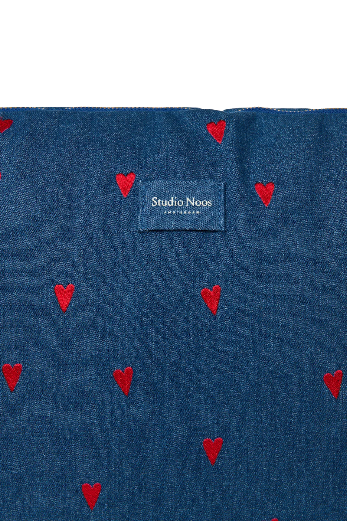 Wickeltasche "Dark Blue Red Hearts"