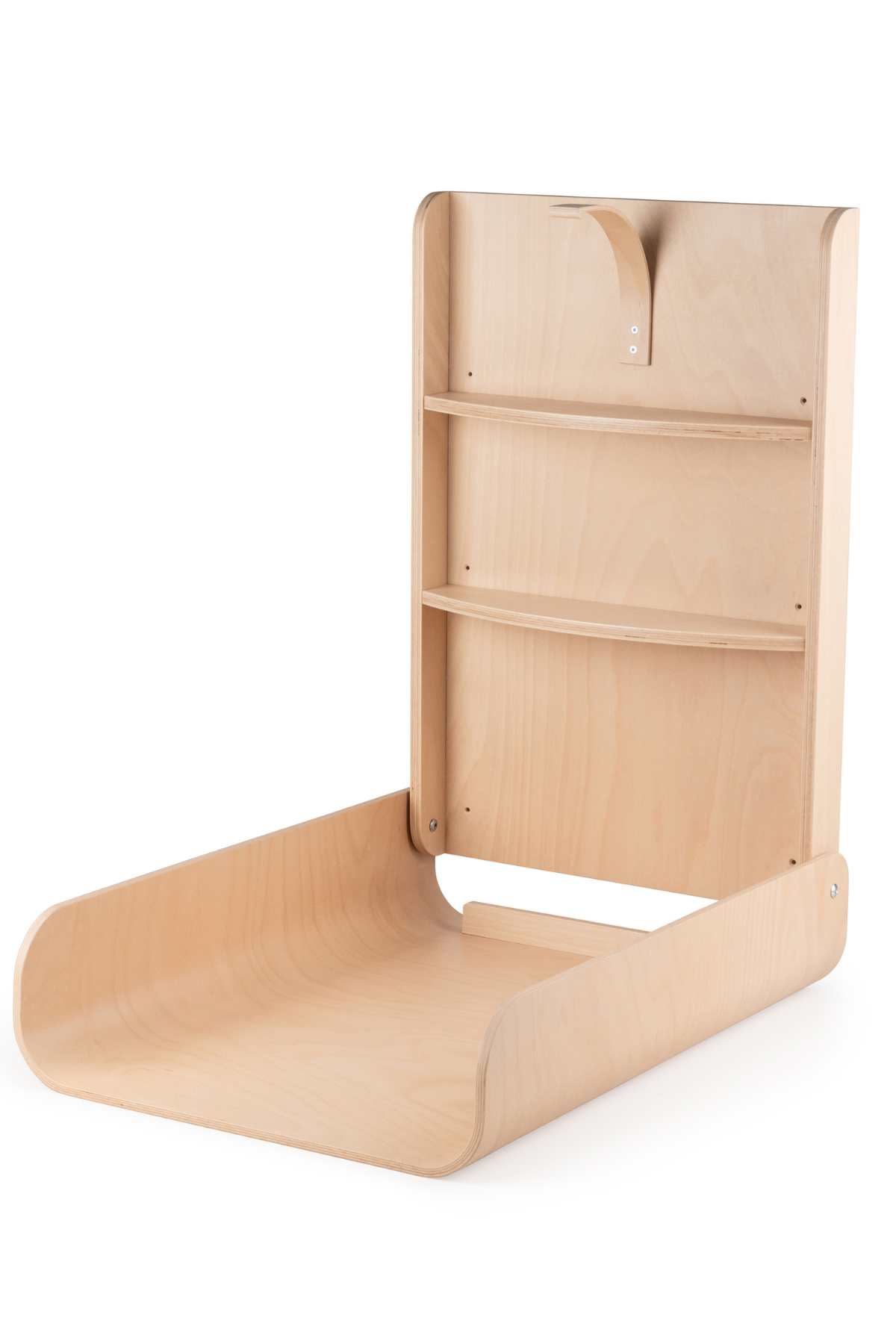 Wandwickeltisch aus umweltzertifiziertem Holz