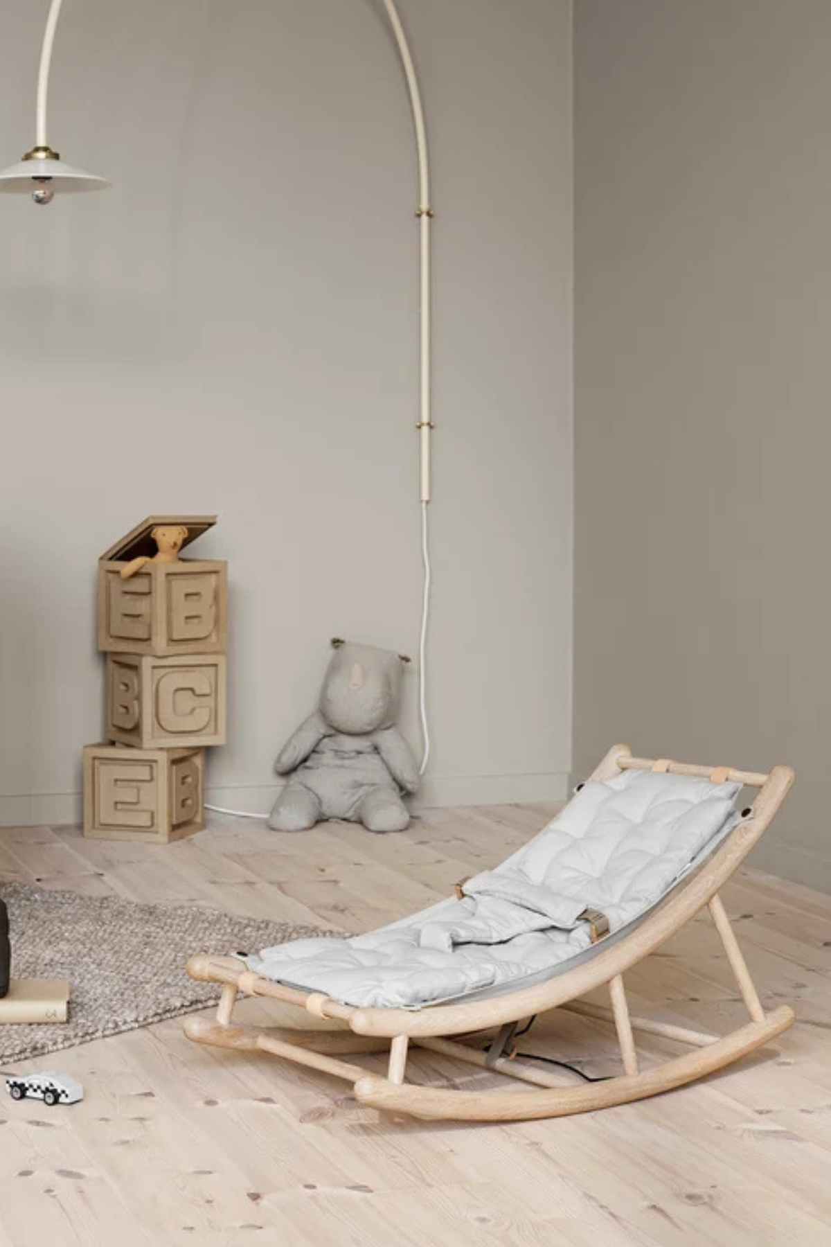 Baby- & Kleinkindwippe "Wood" | verschiedene Farben
