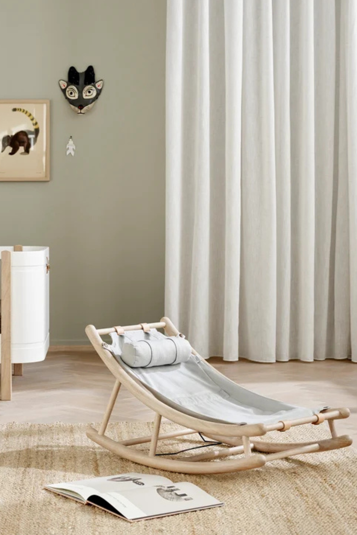 Baby- & Kleinkindwippe "Wood" | verschiedene Farben