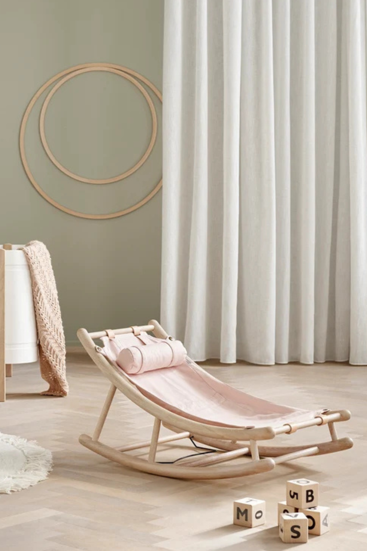 Baby- & Kleinkindwippe "Wood" | verschiedene Farben
