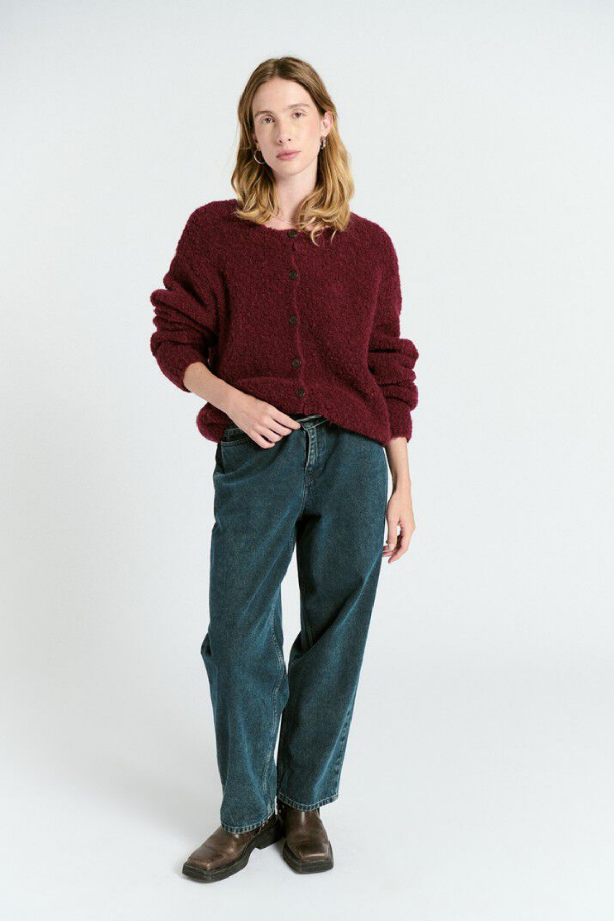 Cardigan „Zolly“ für Erwachsene | Pomegranate