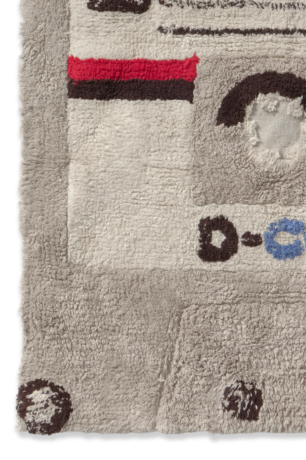 Waschbarer Teppich Cassette Detail