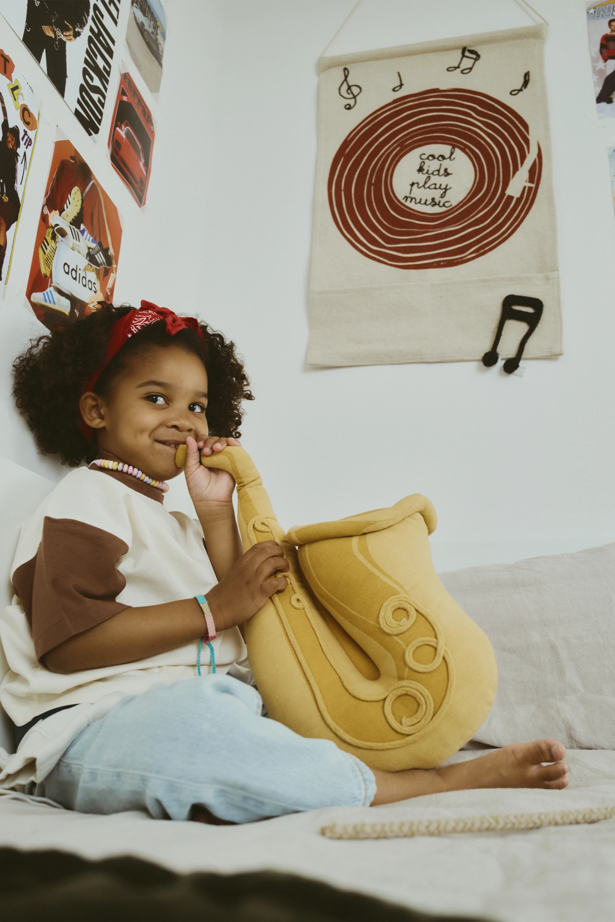 Wandbehang Music im Kinderzimmer