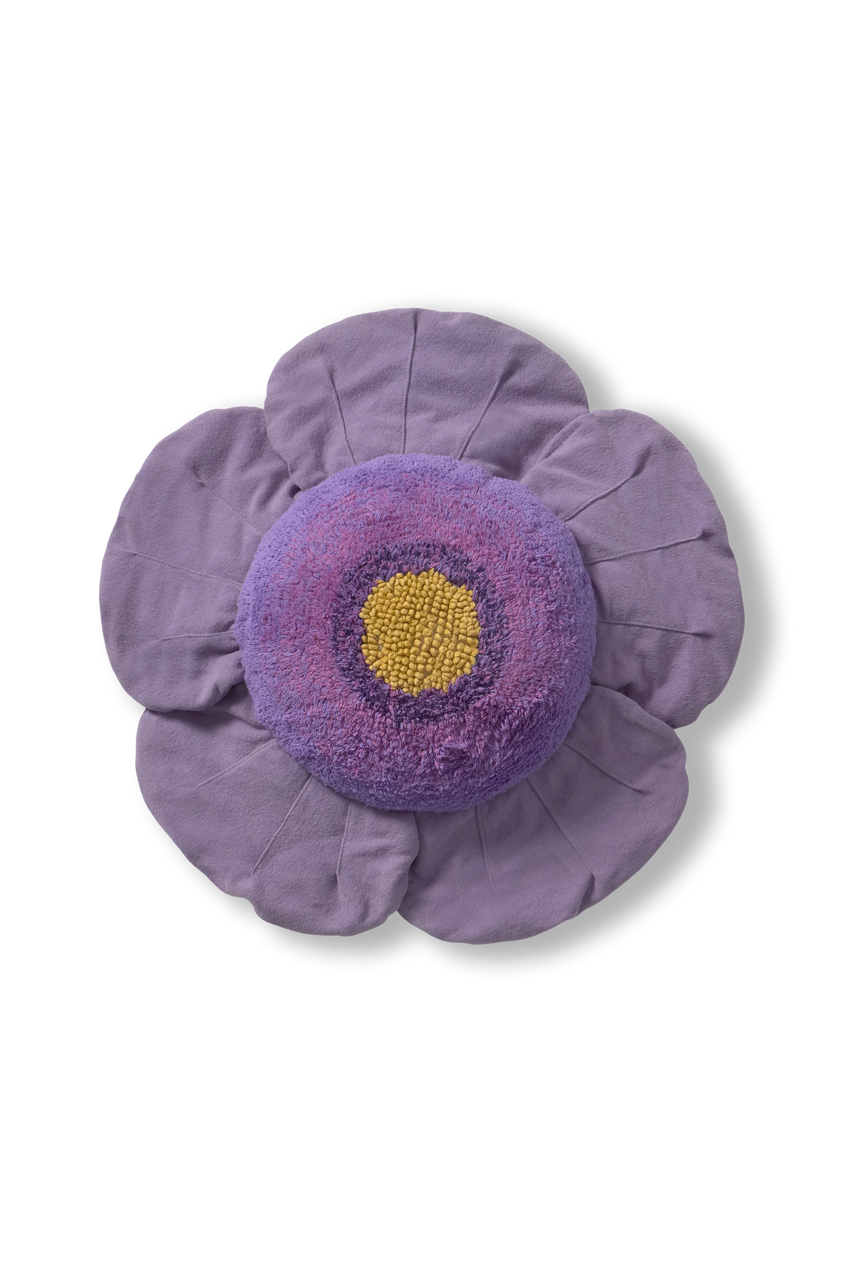 Bodenkissen Poppy Purple von Lorena Canals