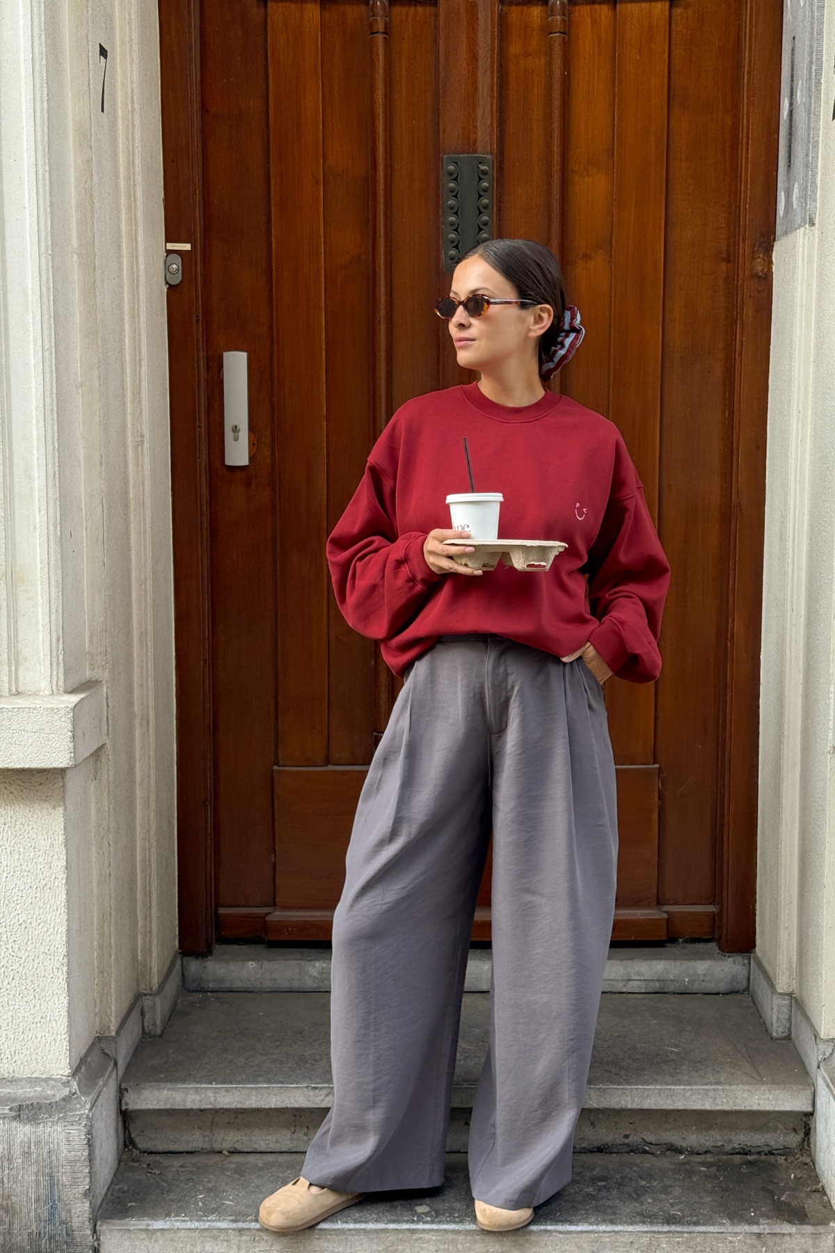 Sweater "Icon" für Erwachsene | Burgundy