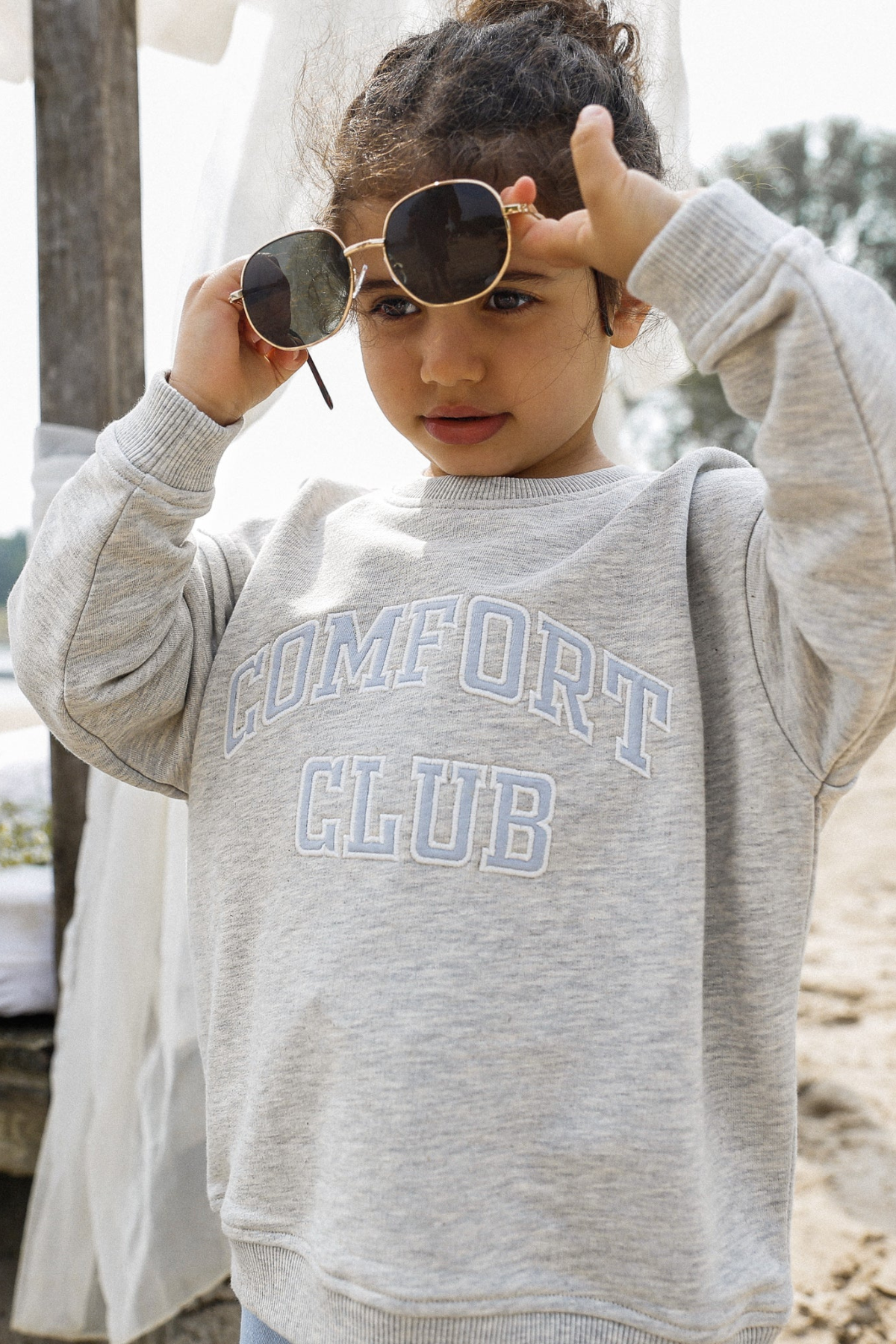 Mini-Sweatshirt "Comfort Club" | Grey - SYNCSON 