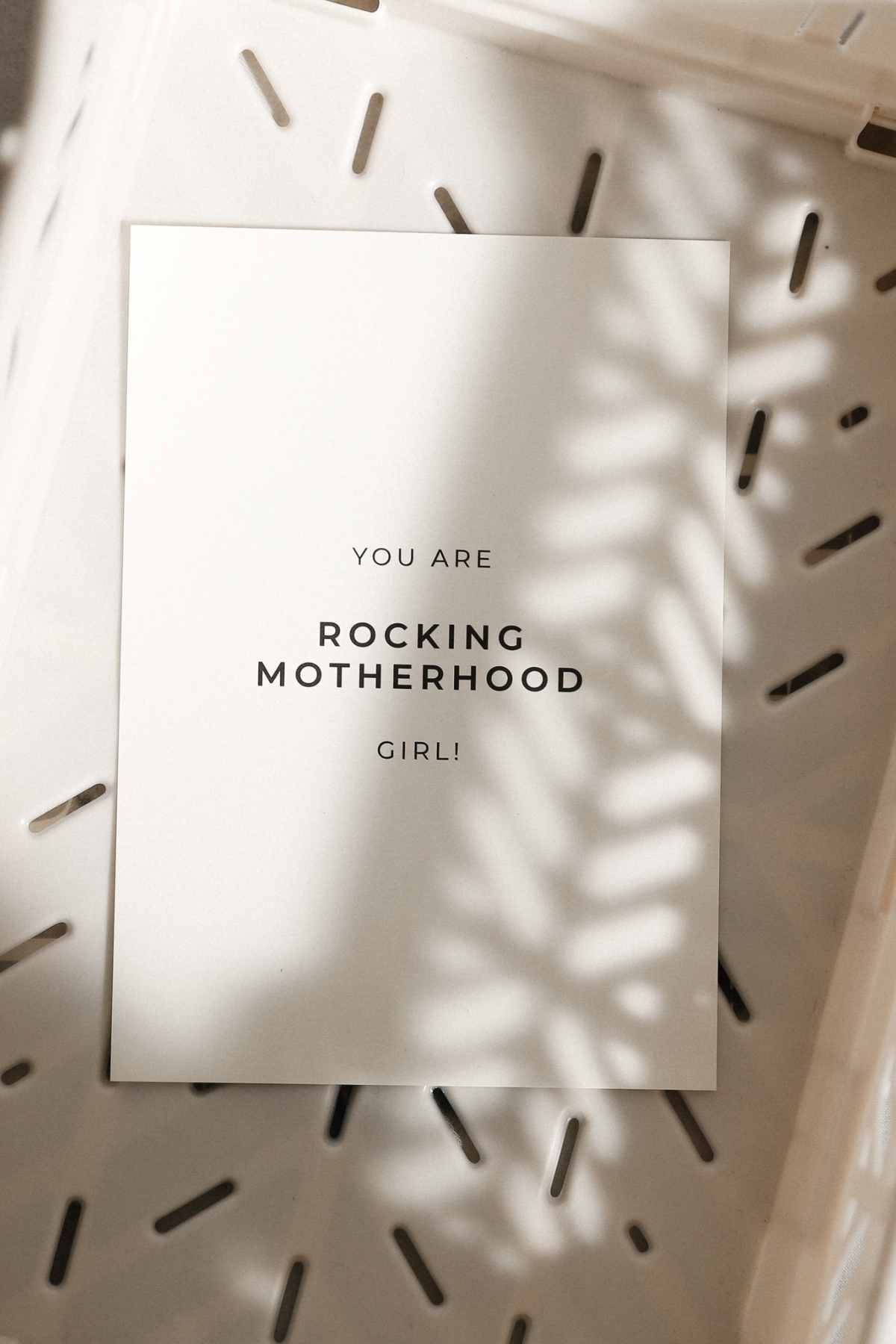 Karte "Rocking Motherhood" - SYNCSON 